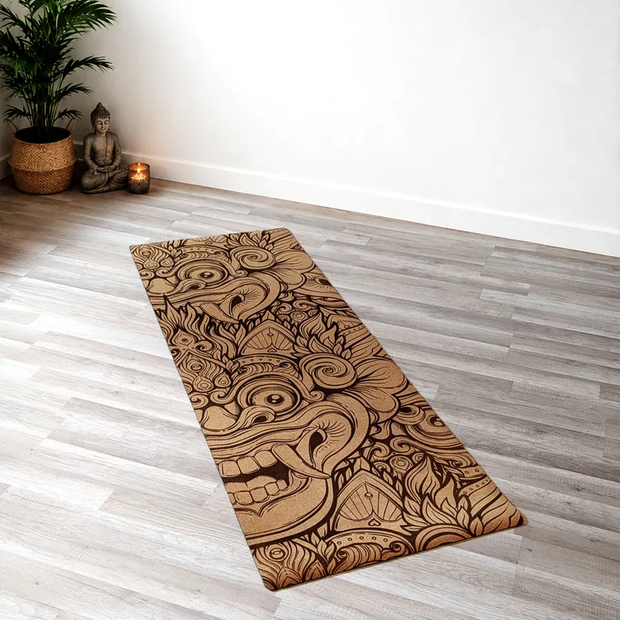 Cork Yoga Mat exporter India to Africa Germany