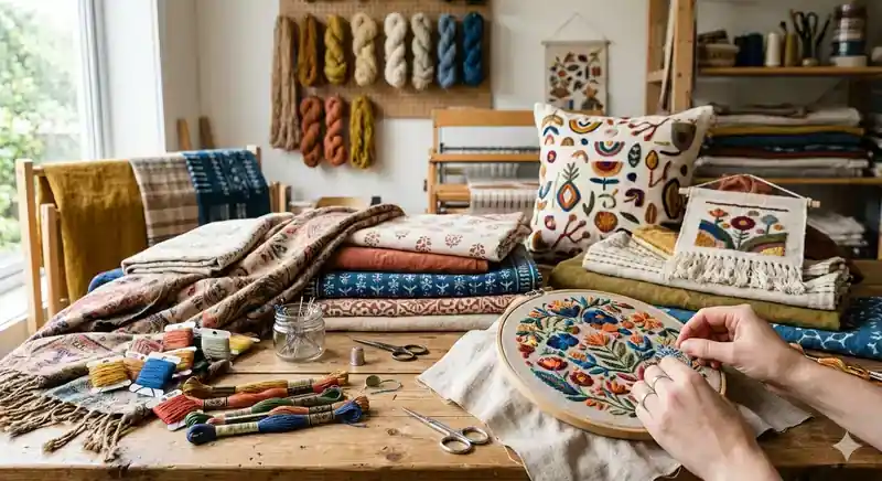 Textiles and Embroidery India