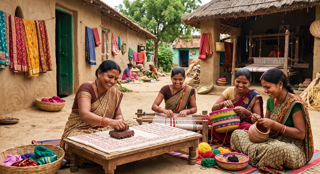 90% Women Artisan Made — Indique Exports